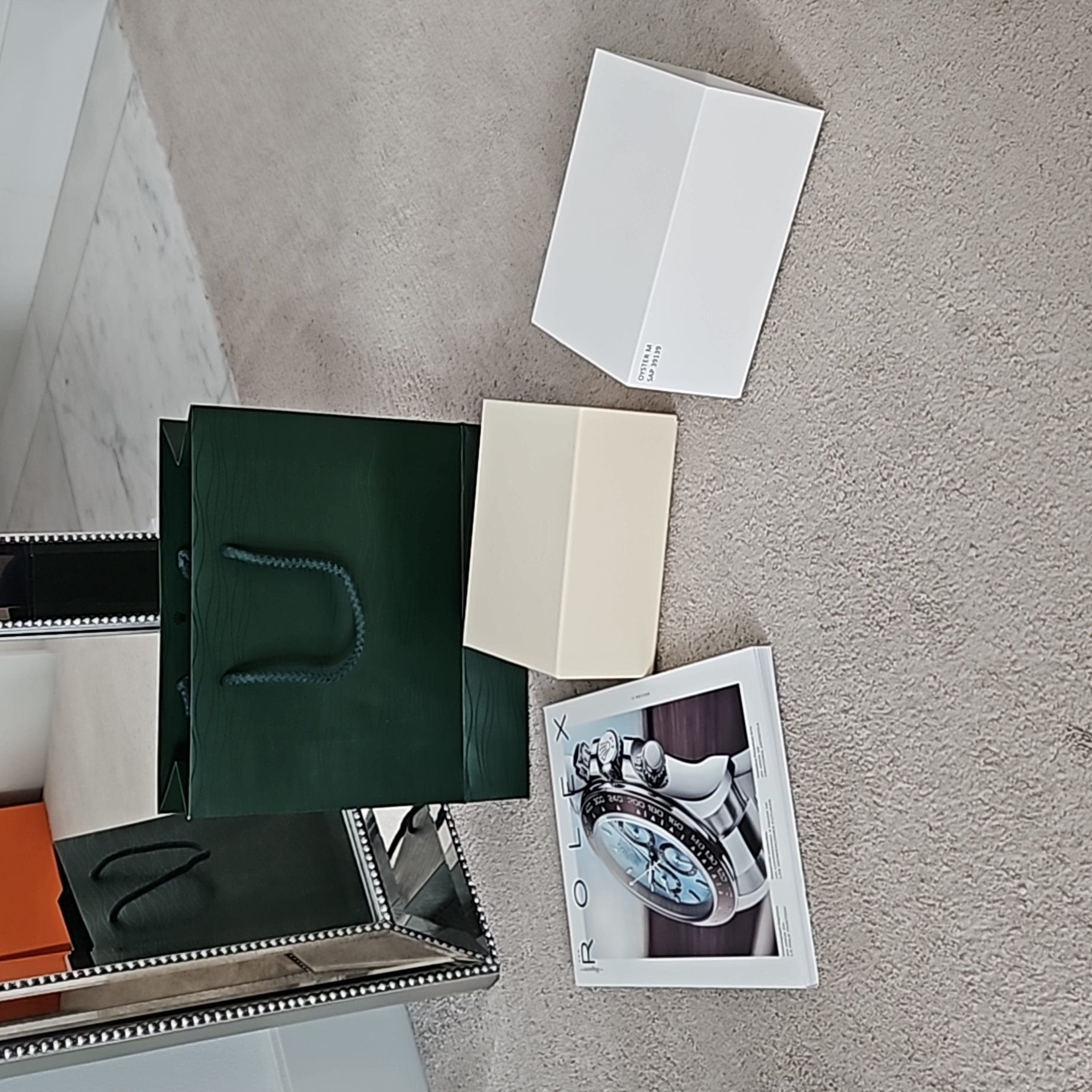 Rolex Watch Boxcover Book Bag New Rolex Watch Boxcover Book Bag New